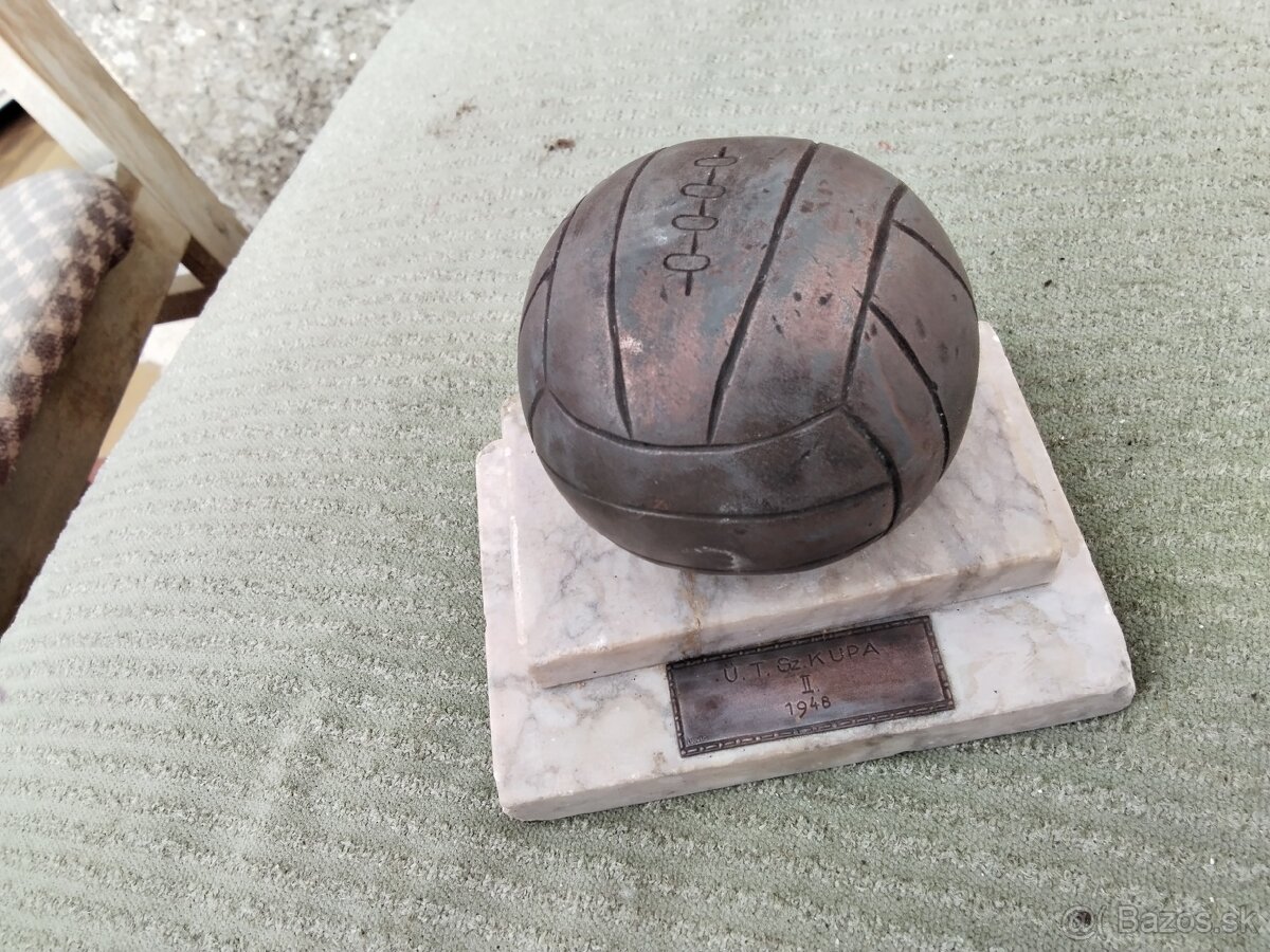 Loptička ťažitko na mramori r 1948, model - 2