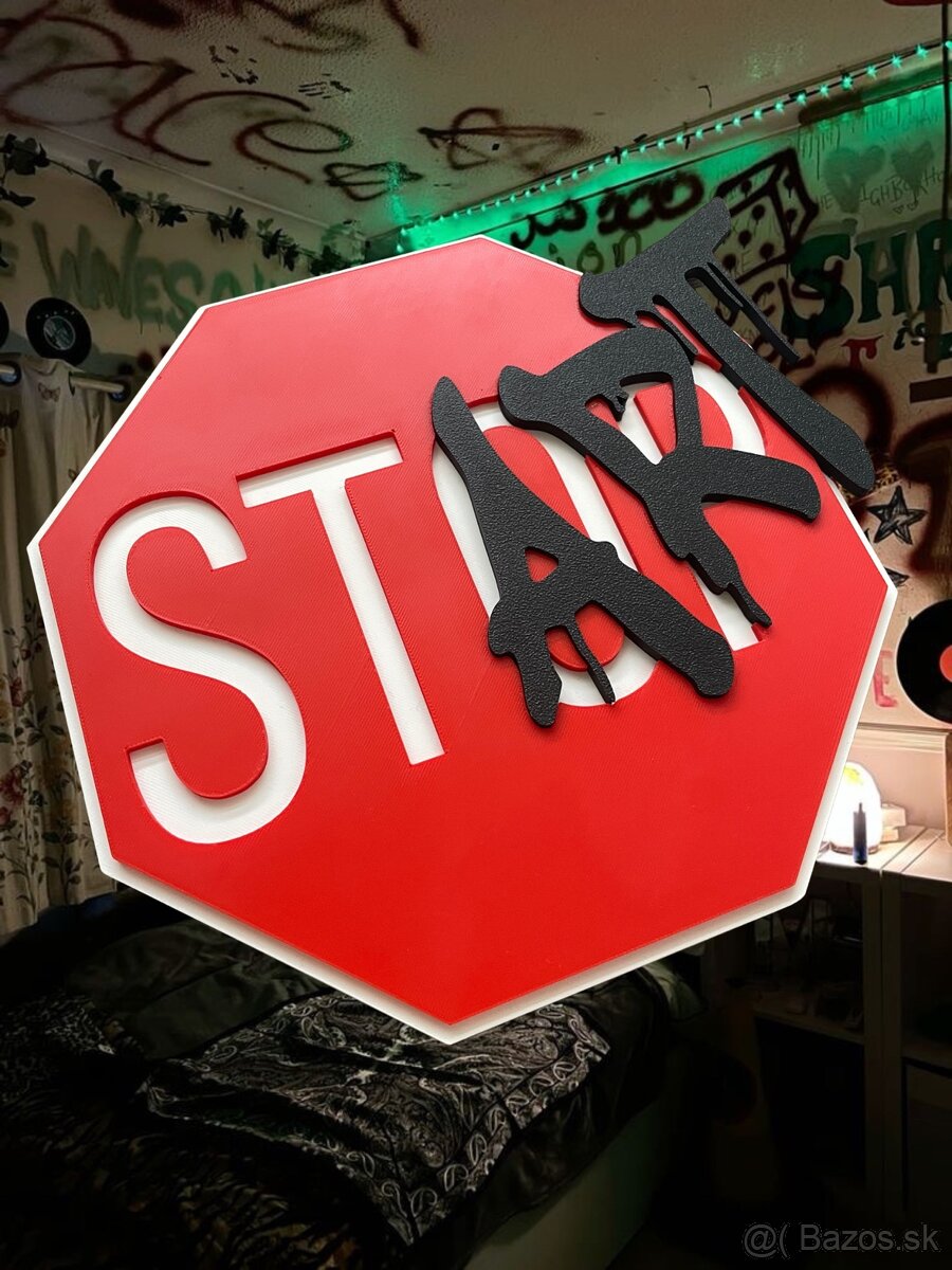 Dopravná značka STOP / START - 2