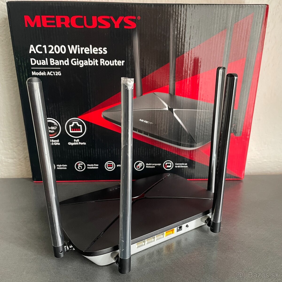 Mercusys AC12G – Dvojpásmový Wi-Fi Router (AC1200) - 2