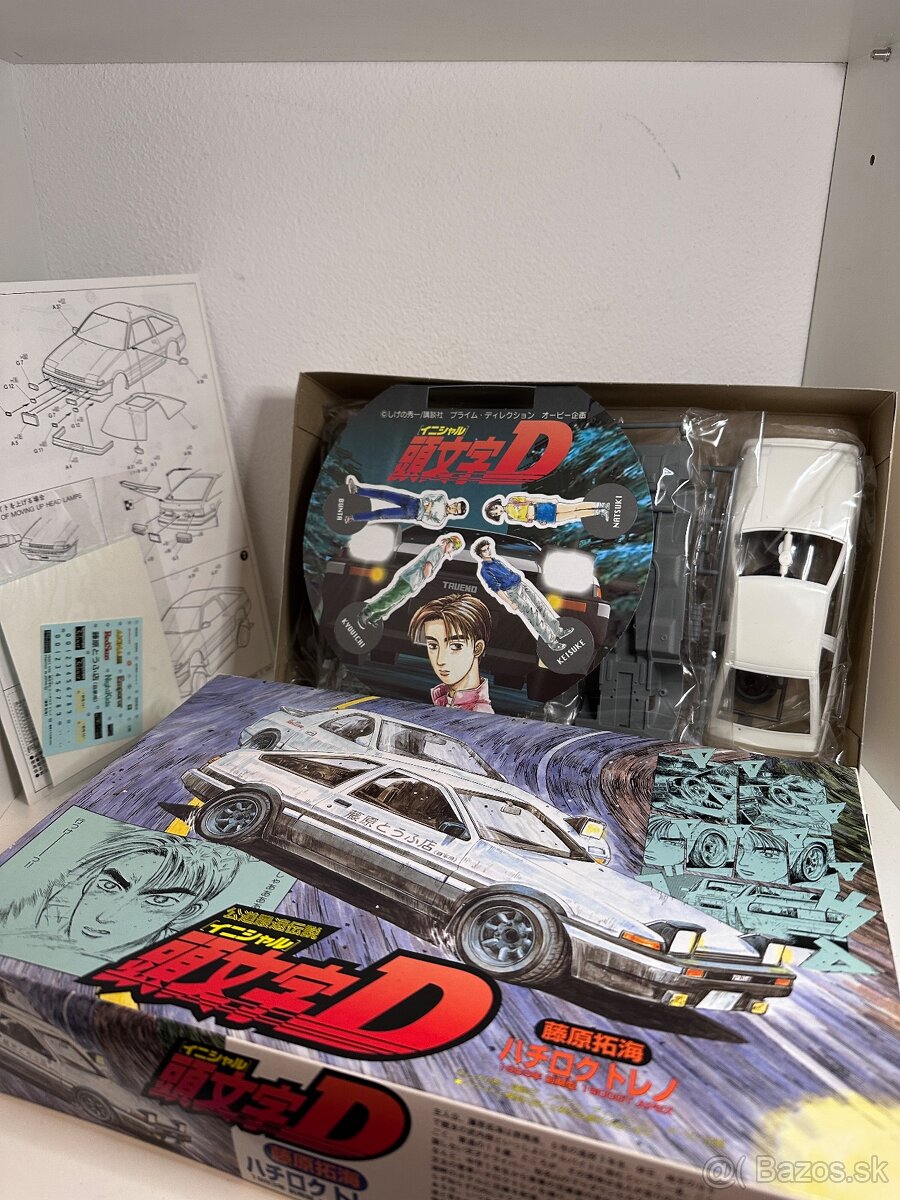 1:24 Model Toyota AE86 trueno InitialD - 2