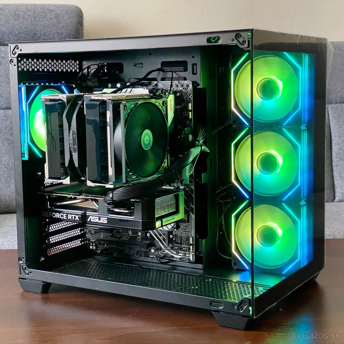 Herný PC - R5 3600,RX 6700 XT 12GB,16GB RAM,512GB NVMe - 2