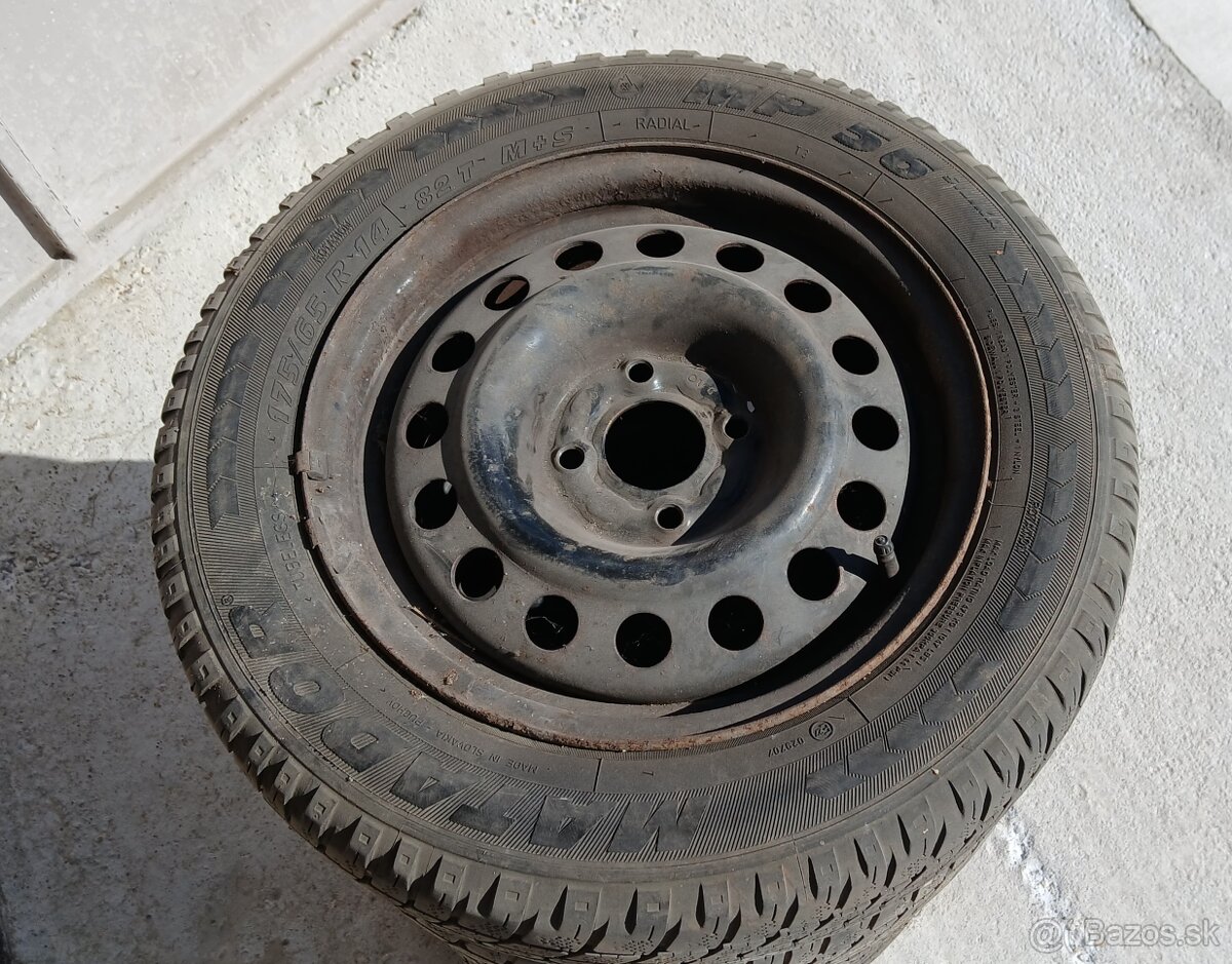 PREDÁM PNEUMATIKY NA DISKOCH - 2