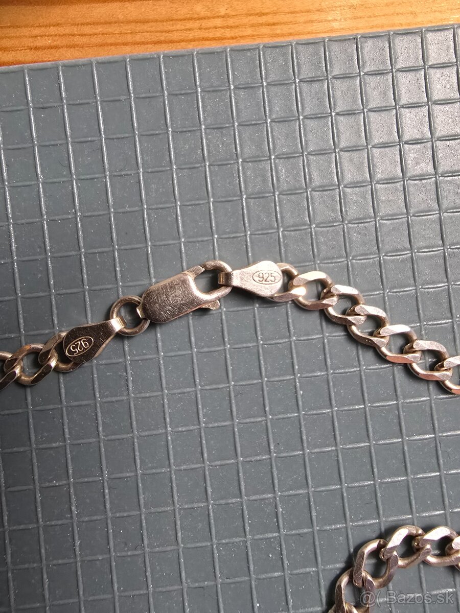 Strieborné retiazky s príveskom - 2