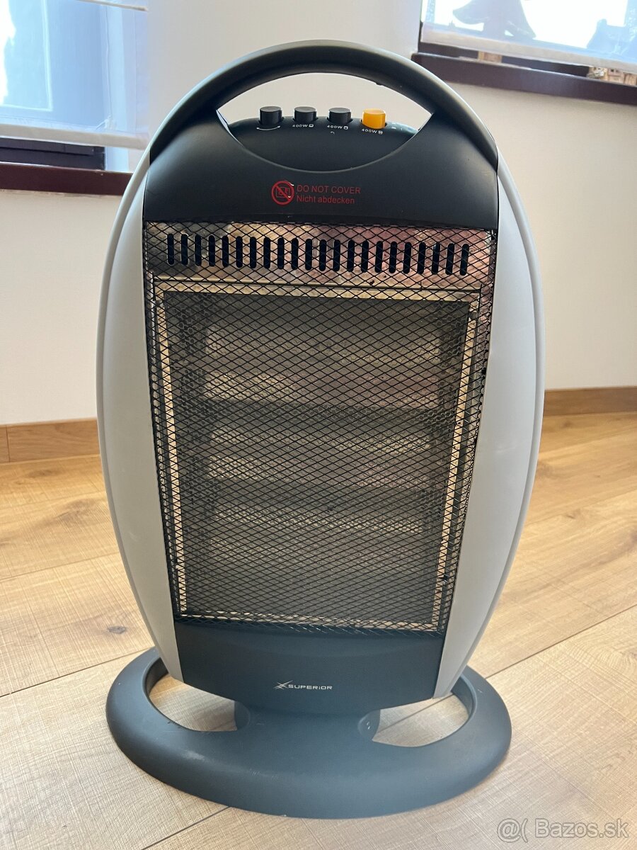 Halogénový ohrievač Superior 1200W – úsporný a rýchly - 2