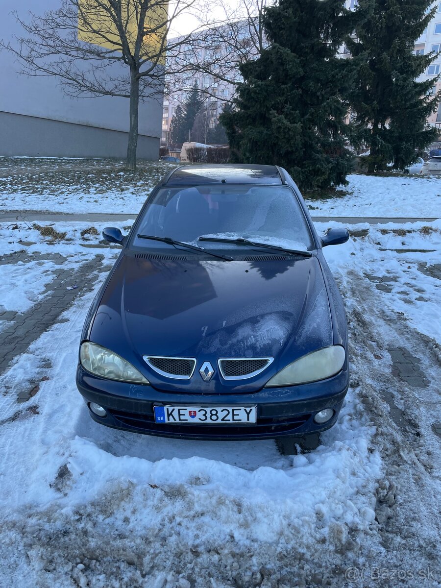 Renault Mégane 1.6 16V, 79 kW, benzín, r. 2000 - 2