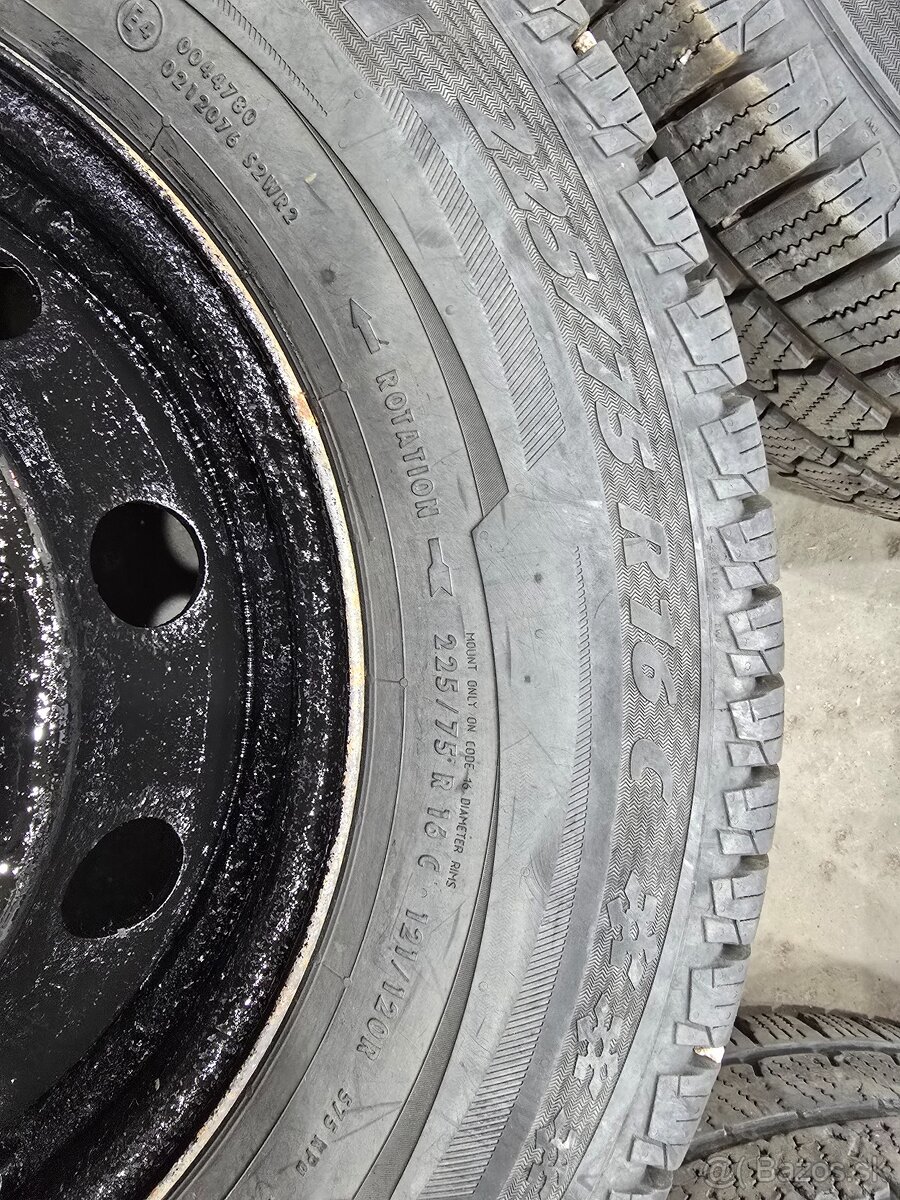Matador zima s diskami 225/75/R16C - 2