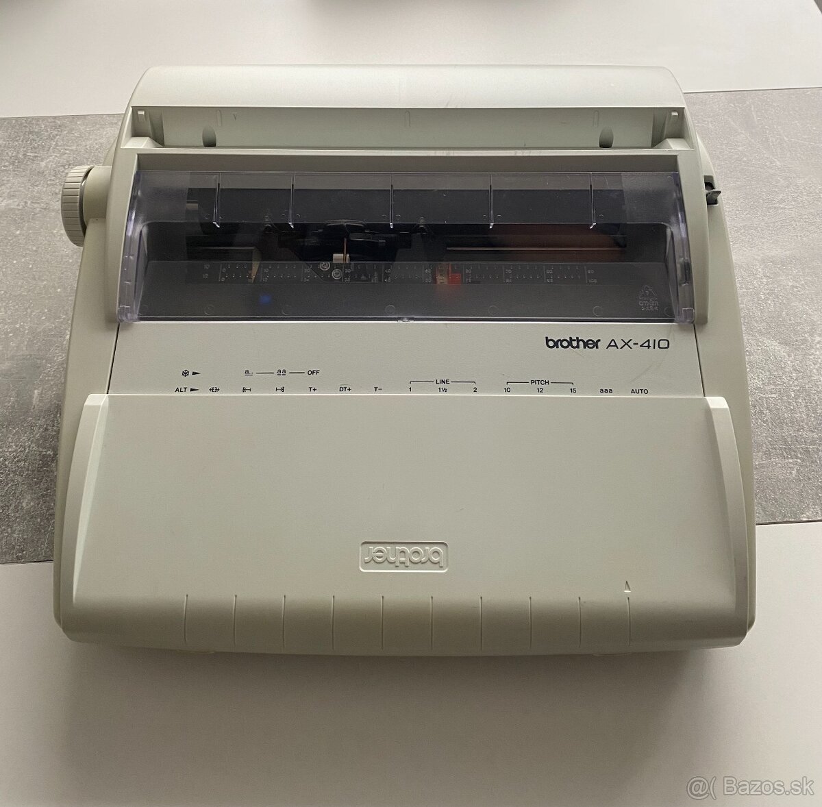 písací stroj Brother AX-410 - 2