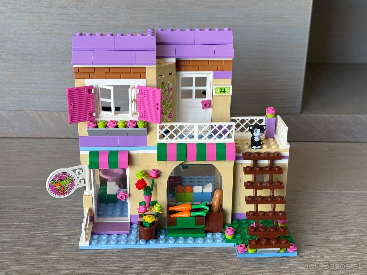 LEGO Friends Trh s potravinami a Lego Friends Klzisko - 2