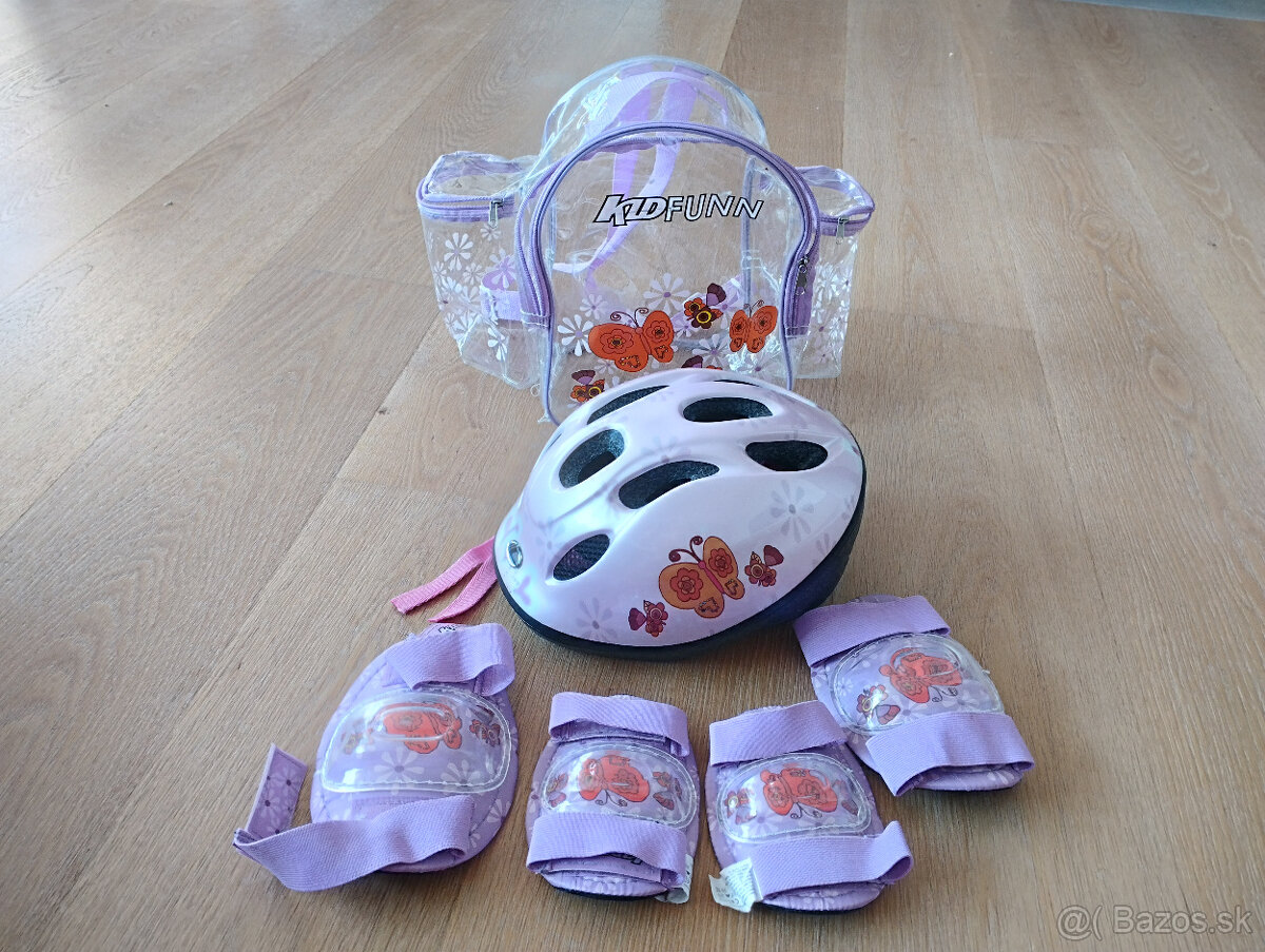 Predám súpravu prilba + chrániče pre deti - 2