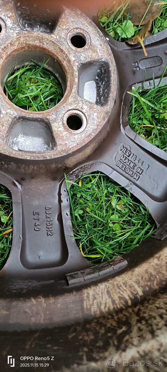 Hliníkové disky 4x100 R15 - 2