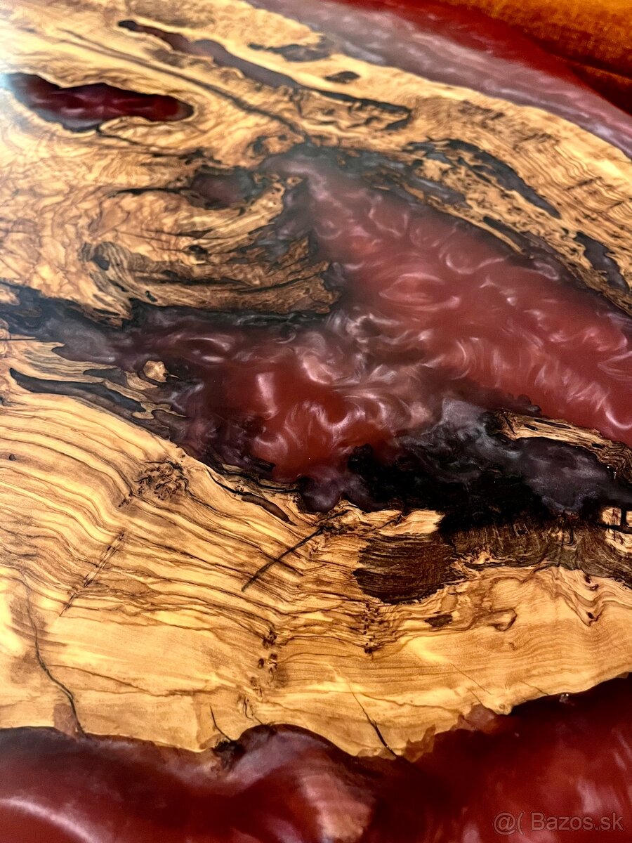 Olivový konferenčný stôl - 2