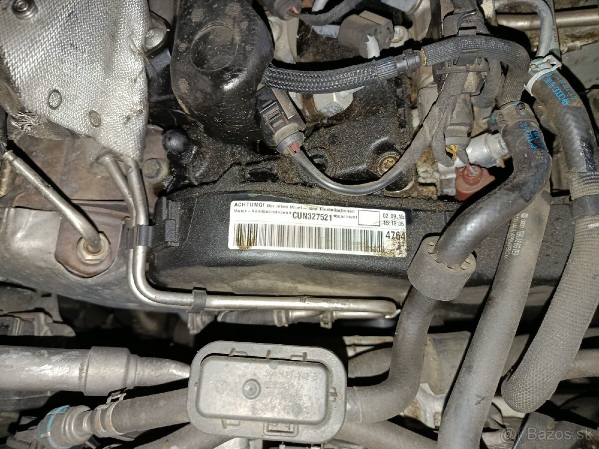 Motor-2.0Tdi135 kw,kód CUN Rozpredam - 2