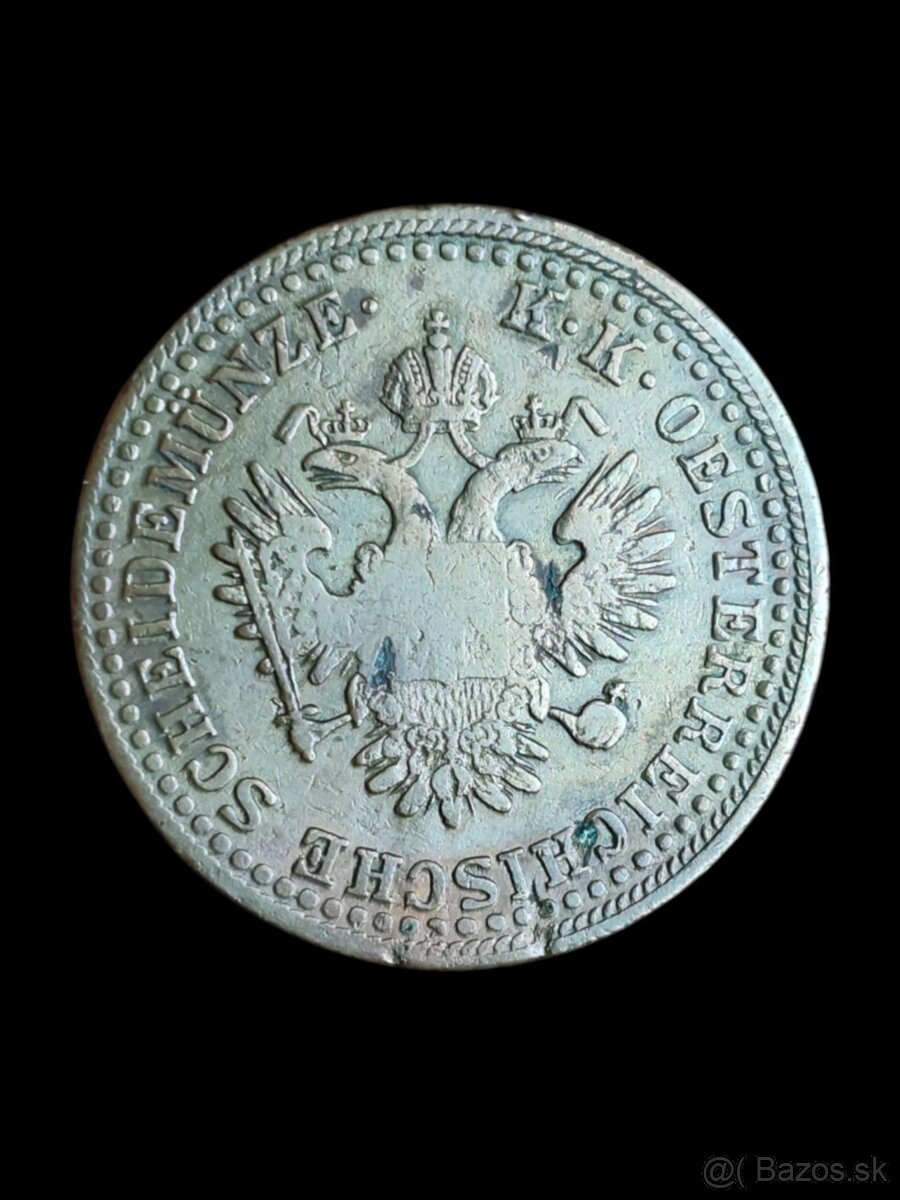 Mince Františkja Jozefa I. - striebro i meď - 2