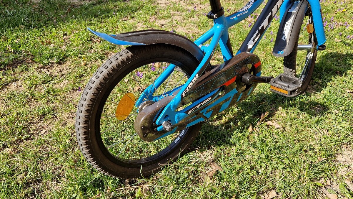 Detský bicykel CTM Foxy 16" (modrý, 2021) - 2