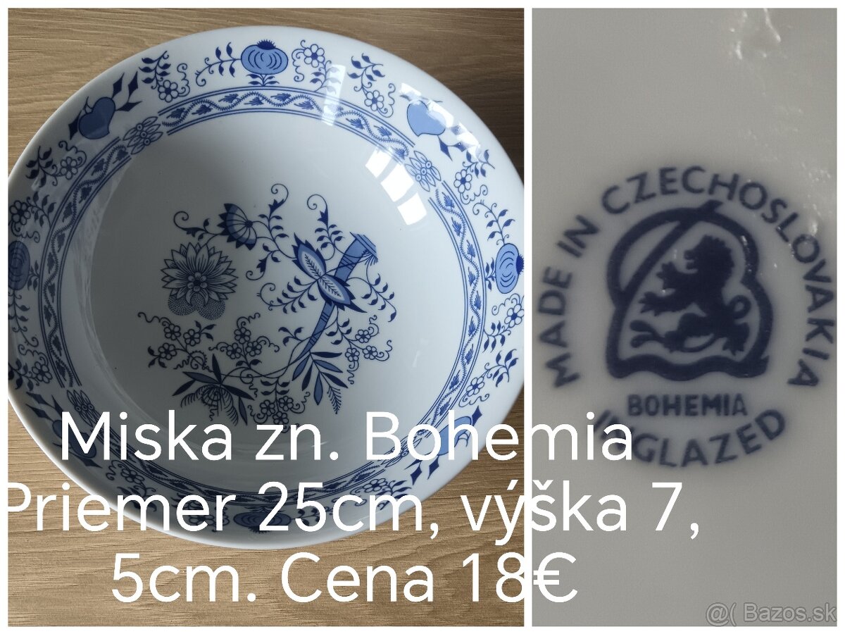 Bohemia, cibuľový vzor - 2