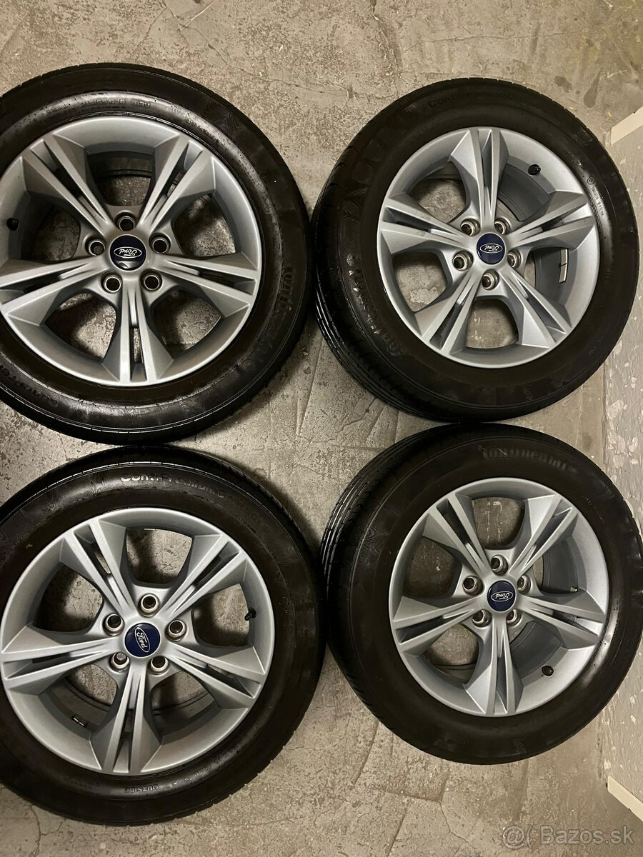 FORD C-MAX originálne letné kolesá Continental 215/55 R16 - 2