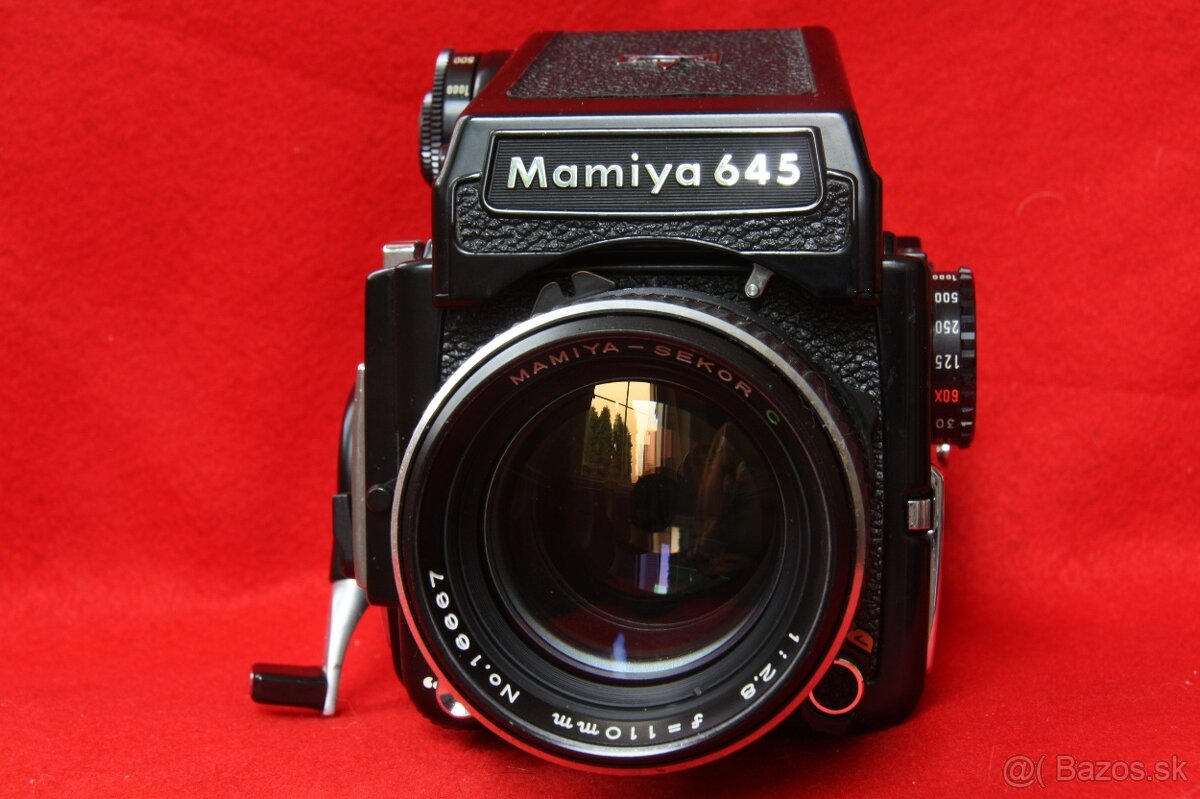 Mamiya M 645 1000s + Mamiya sekor-C 1:2.8/110 mm - 2