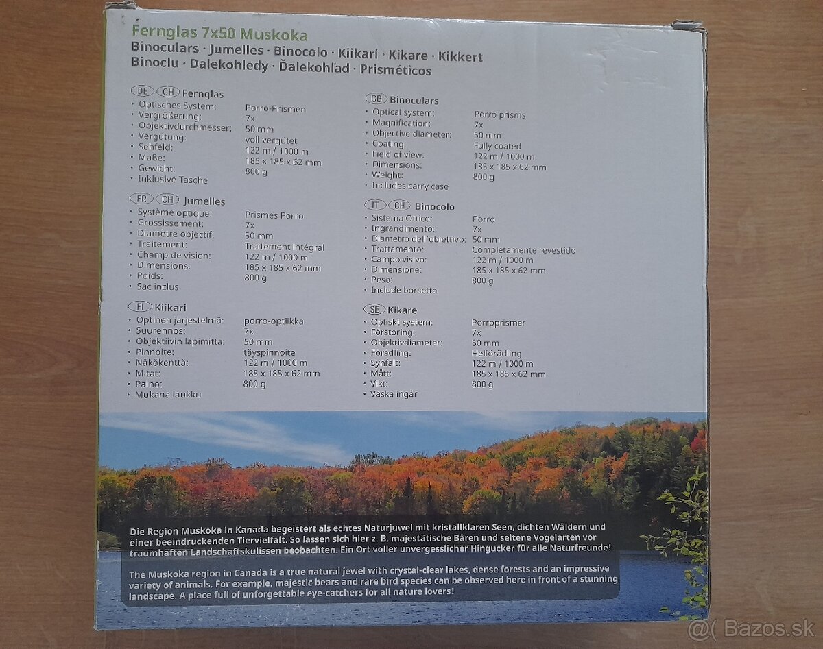 Dalekohlad bresser 7x50 - 2