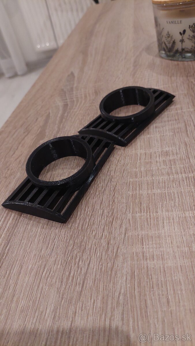 Držiaky budíkov do ventilácie pre BMW e46 - 2