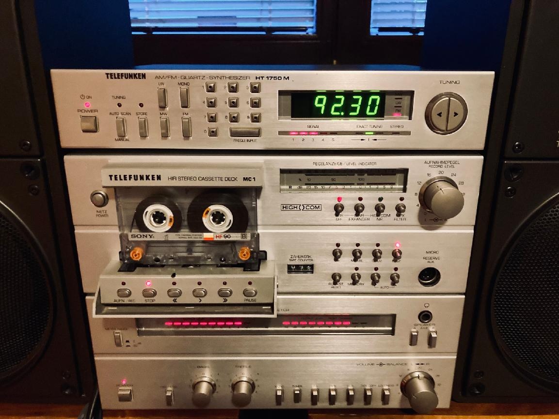 Telefunken vintage hifi věž - 2