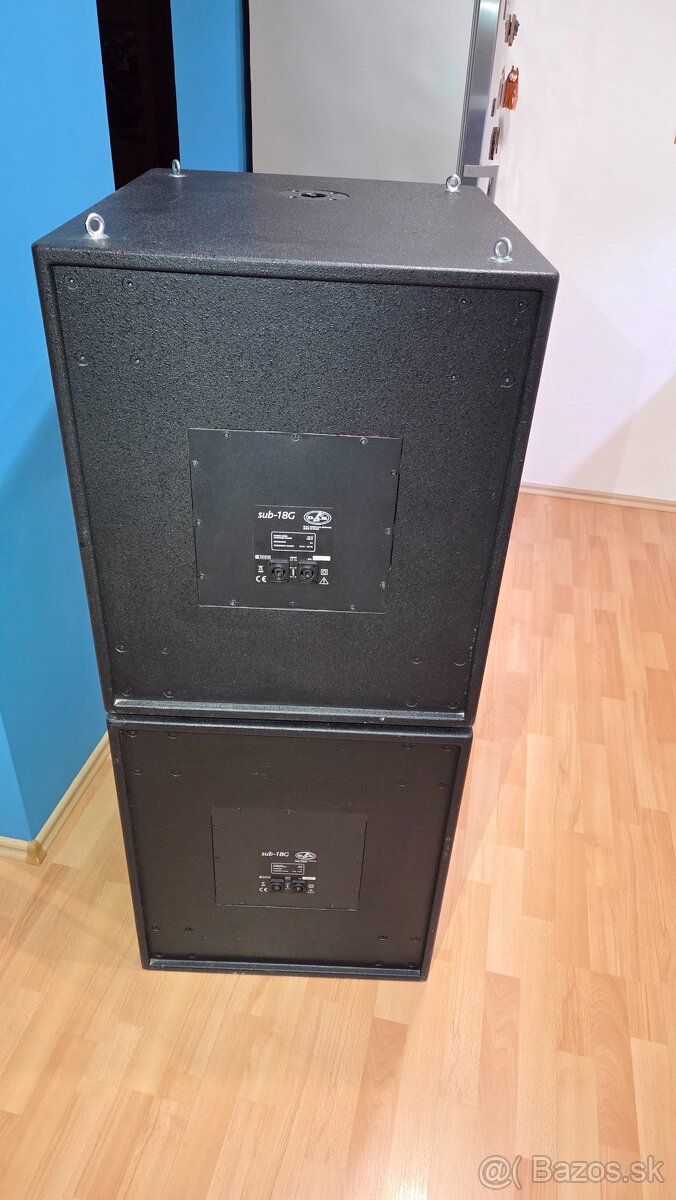 Predam 2x DAS audio profi subwoofer 18 inch 700W - 2