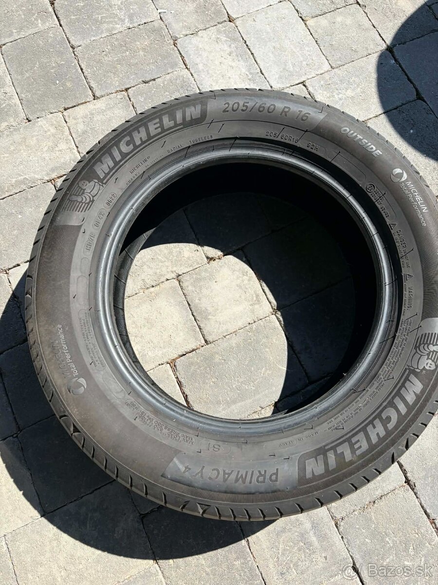Letné pneumatiky Michelin - 2