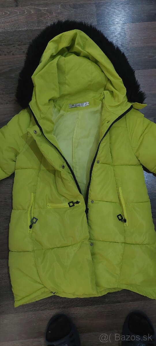 Dánska- dievčenská zimná bunda - 2