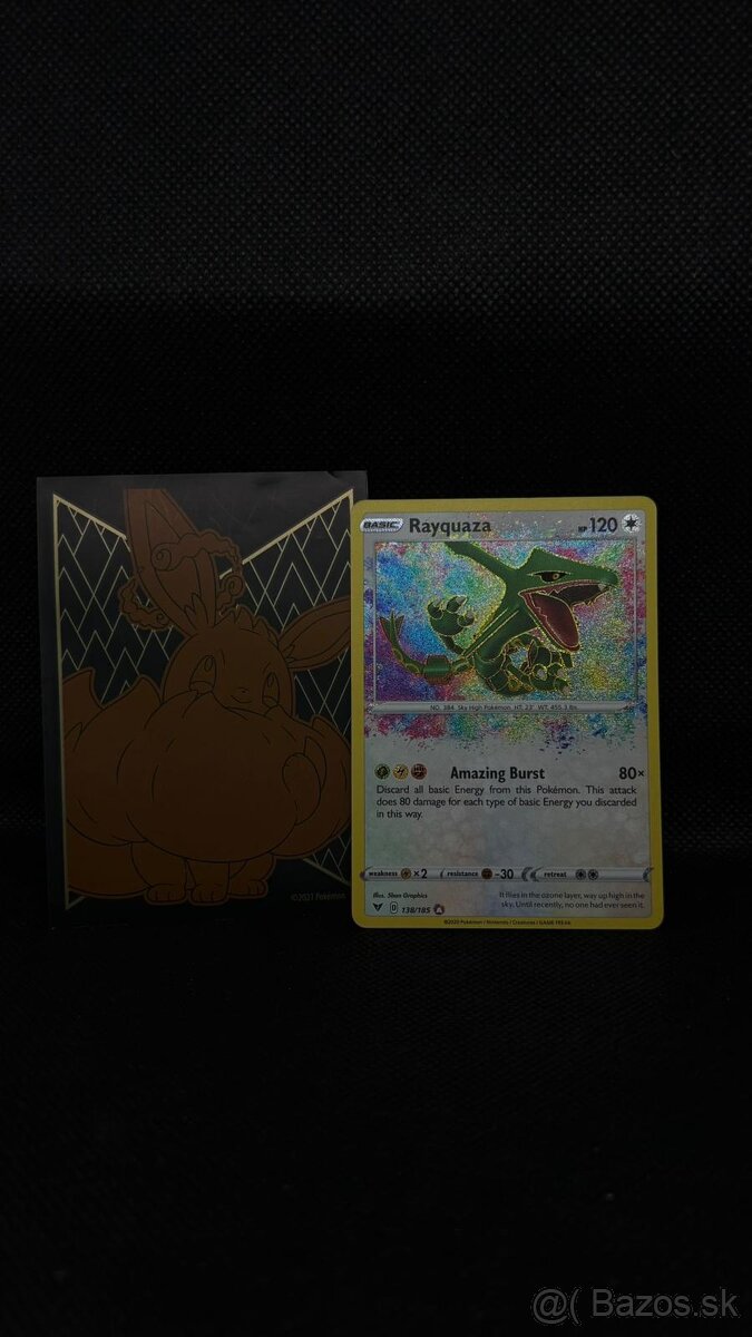 Pokemon karty - Rayquaza 138 holo - 2