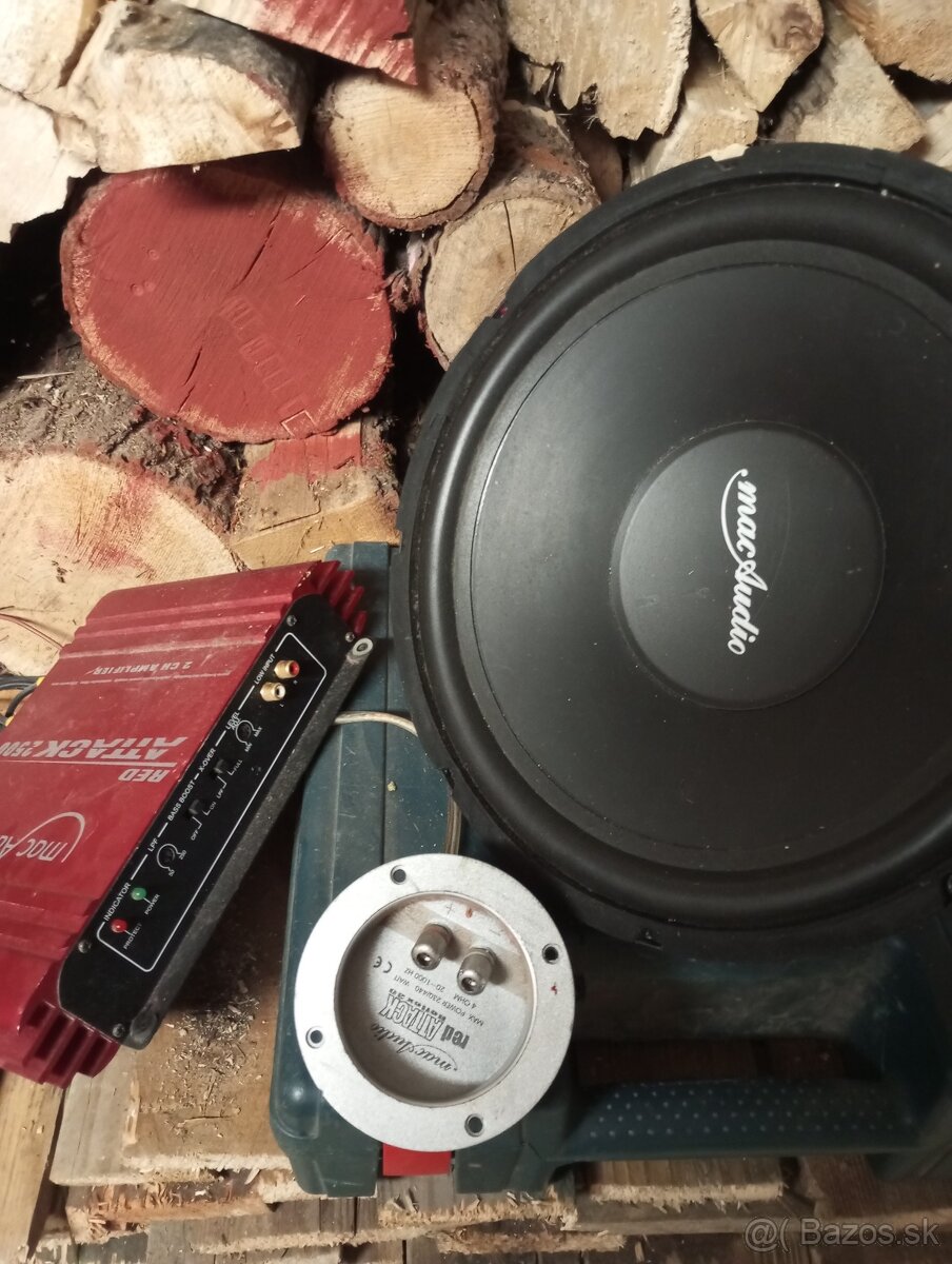 Subwoofer speaker set - 2