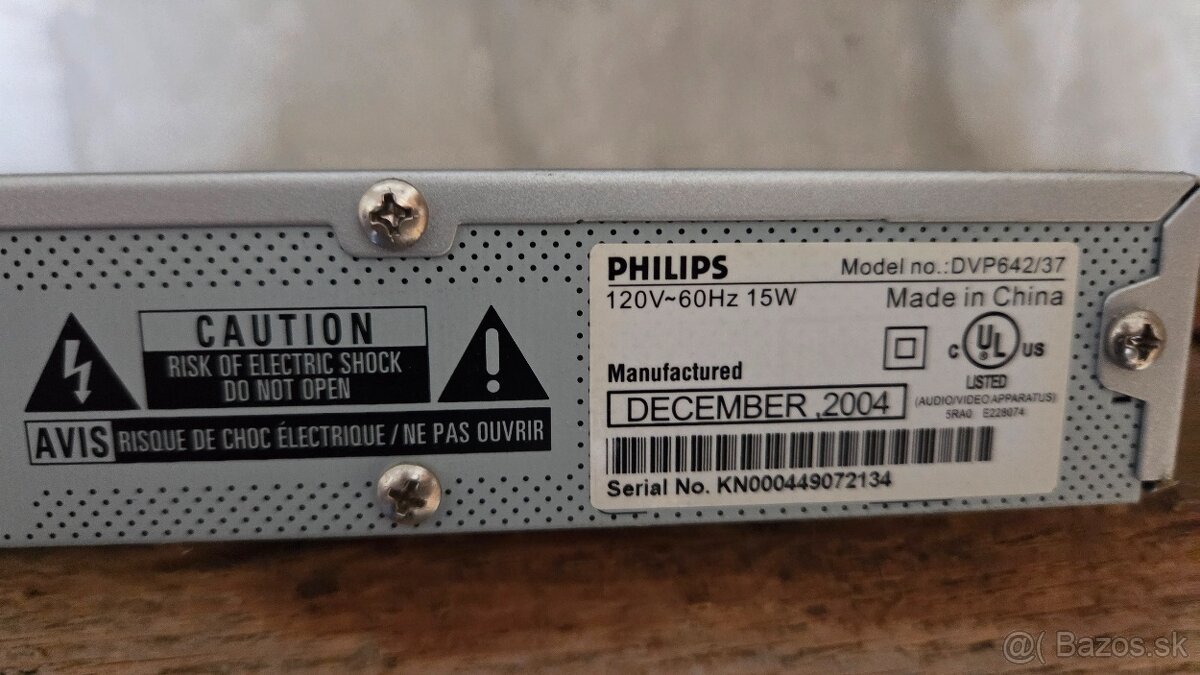 Prehrávač philips - 2