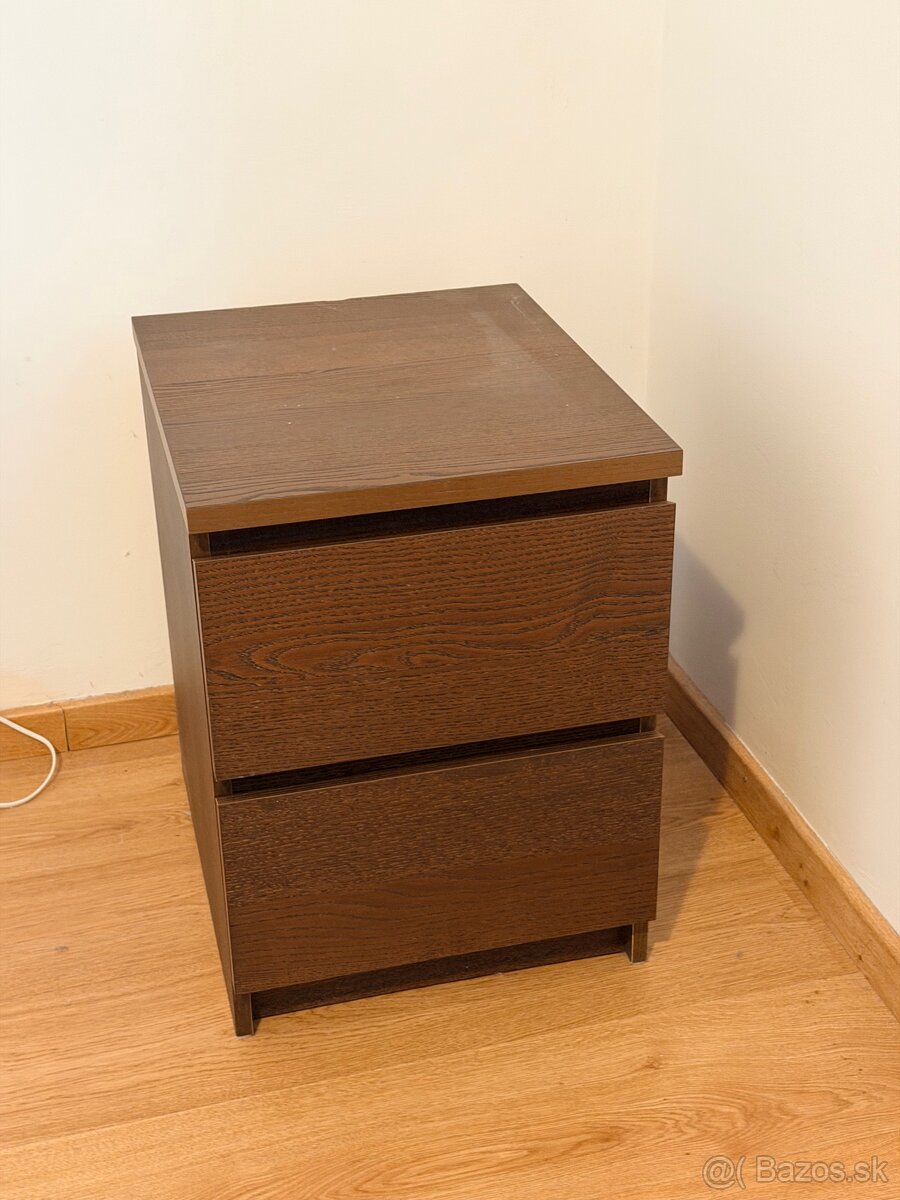 ikea malm nocne stoliky 2x - 2