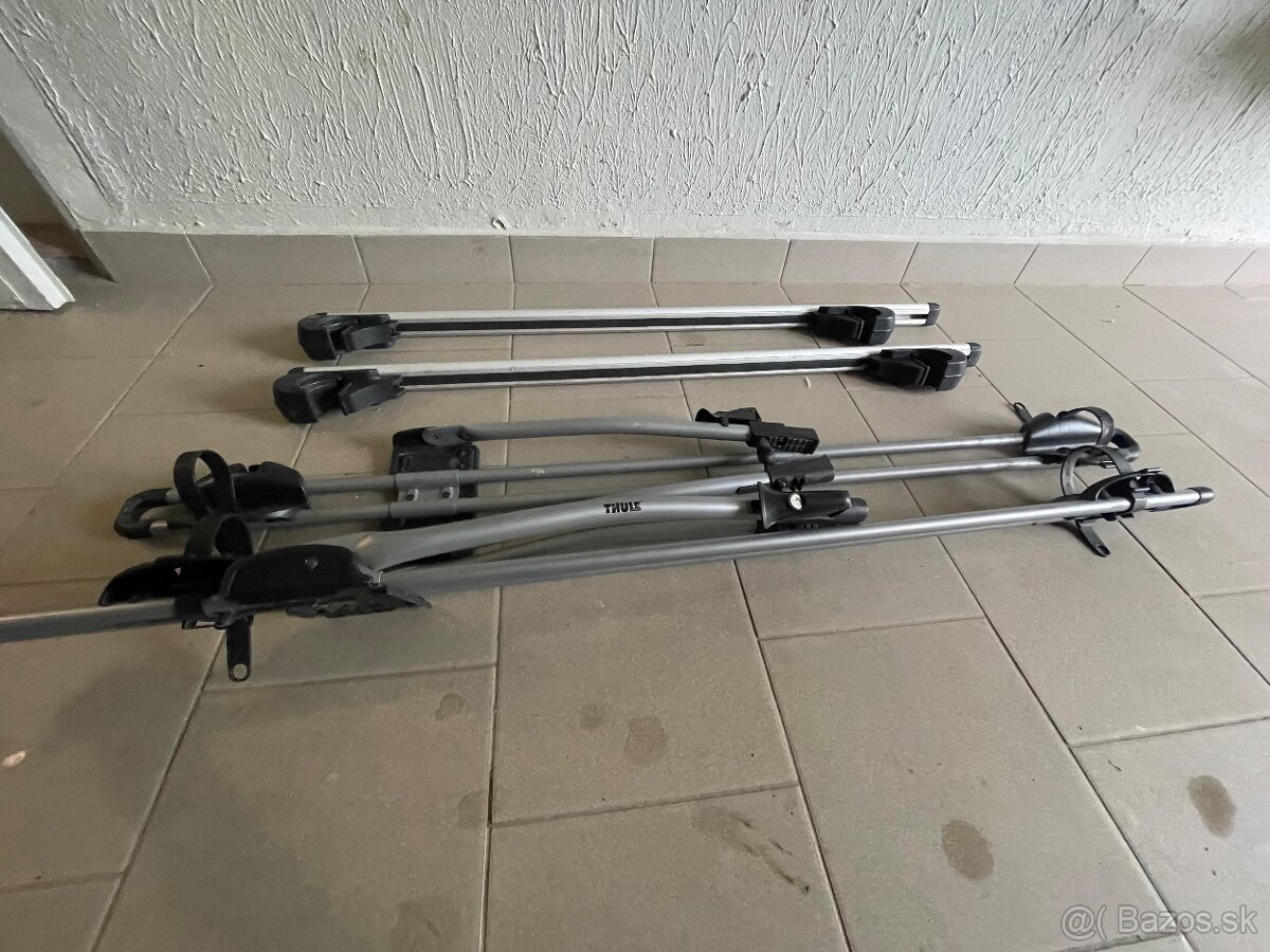 2 ks strešné nosiče na bicykle Thule Freeride - 2