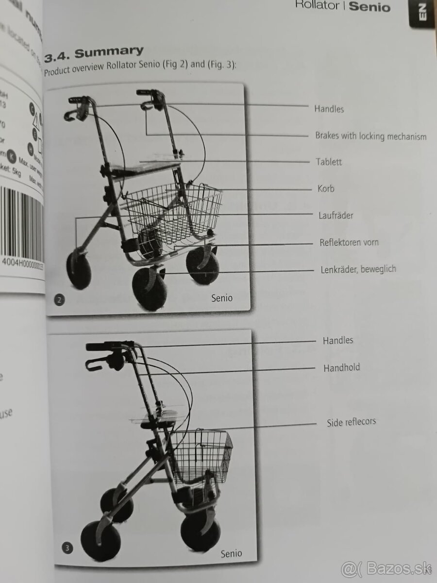 Chodítko pre seniorov - 2
