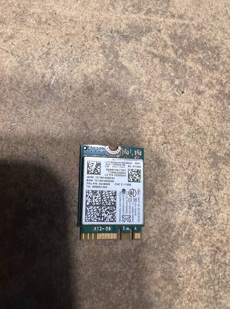 Predám používaný WiFi modul do Lenovo L560./// - 2