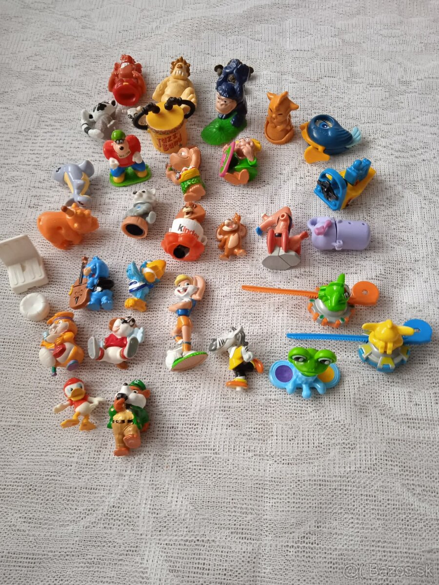 Figúrky z kinderiek pre deti - 2
