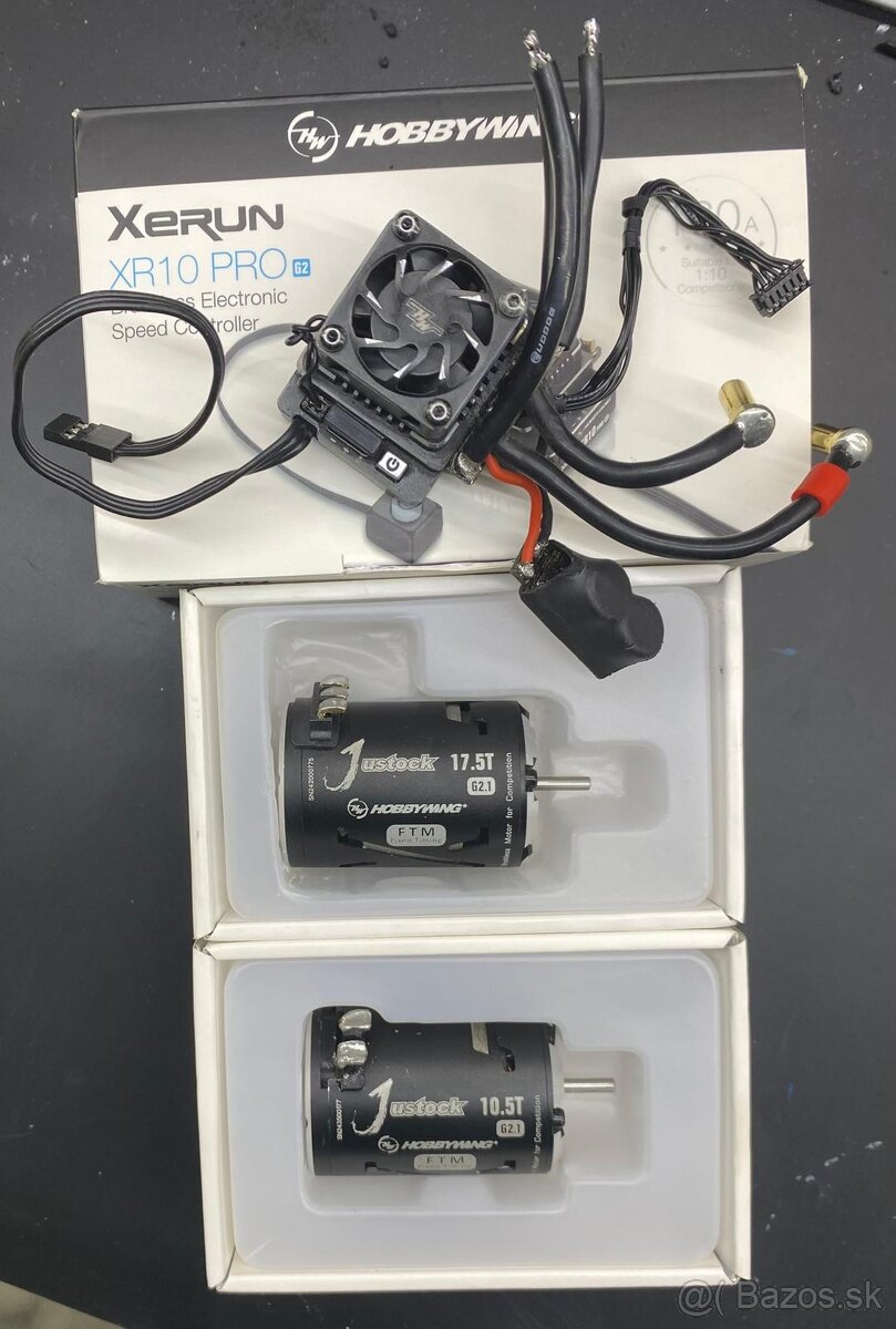 Xray XB4+ Xerum Motor a Regulator 160A - 2