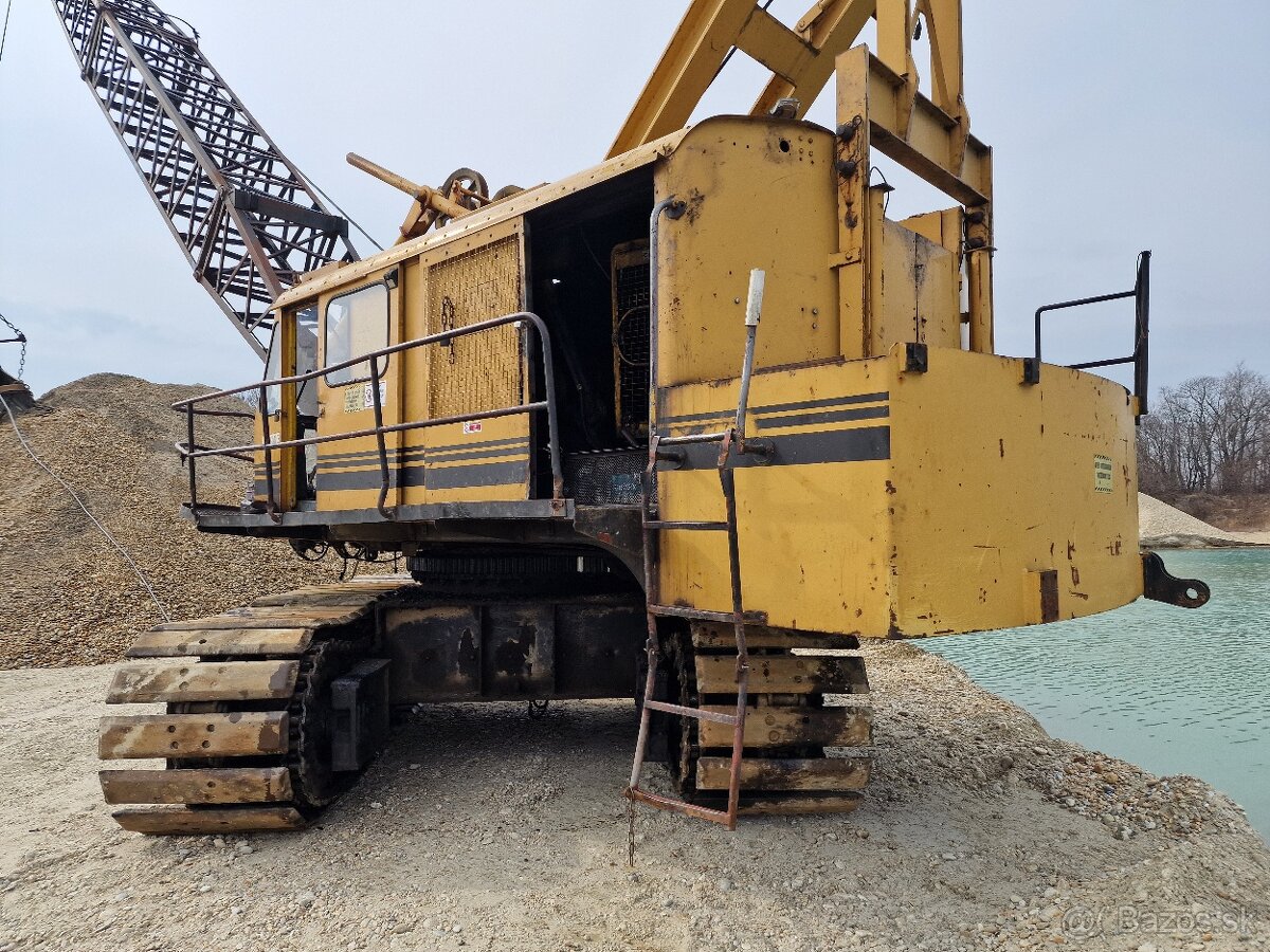 Weserhütte W180 Lanový bager - bažiňák - 2