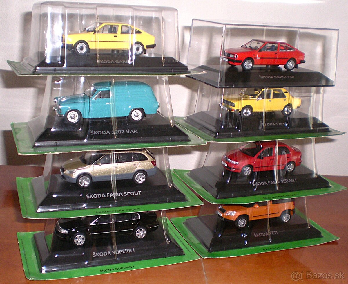 ŠKODA MODELY I. , 1:43 , DE AGOSTINI - 2