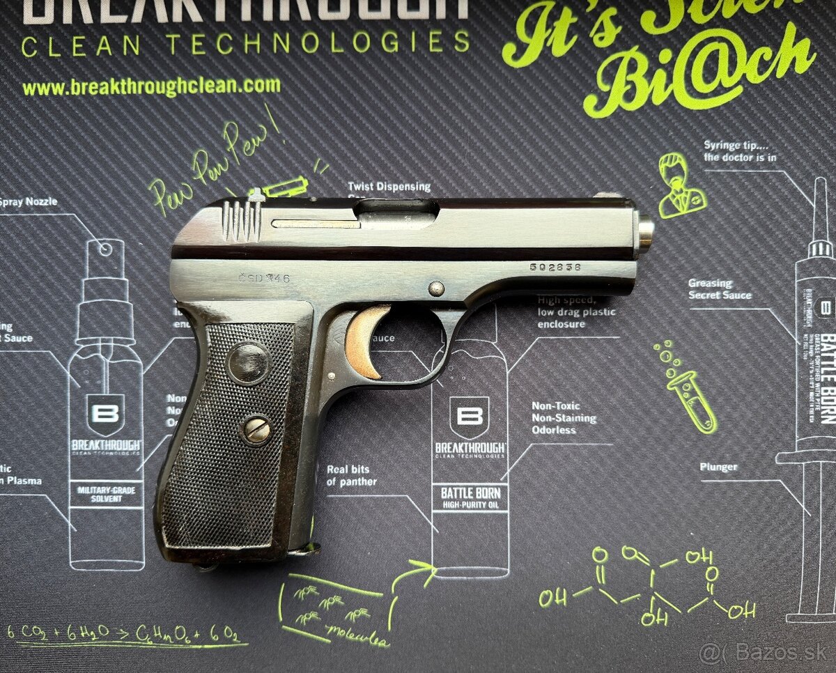 Predám CZ 27 7,65mm Browning - 2