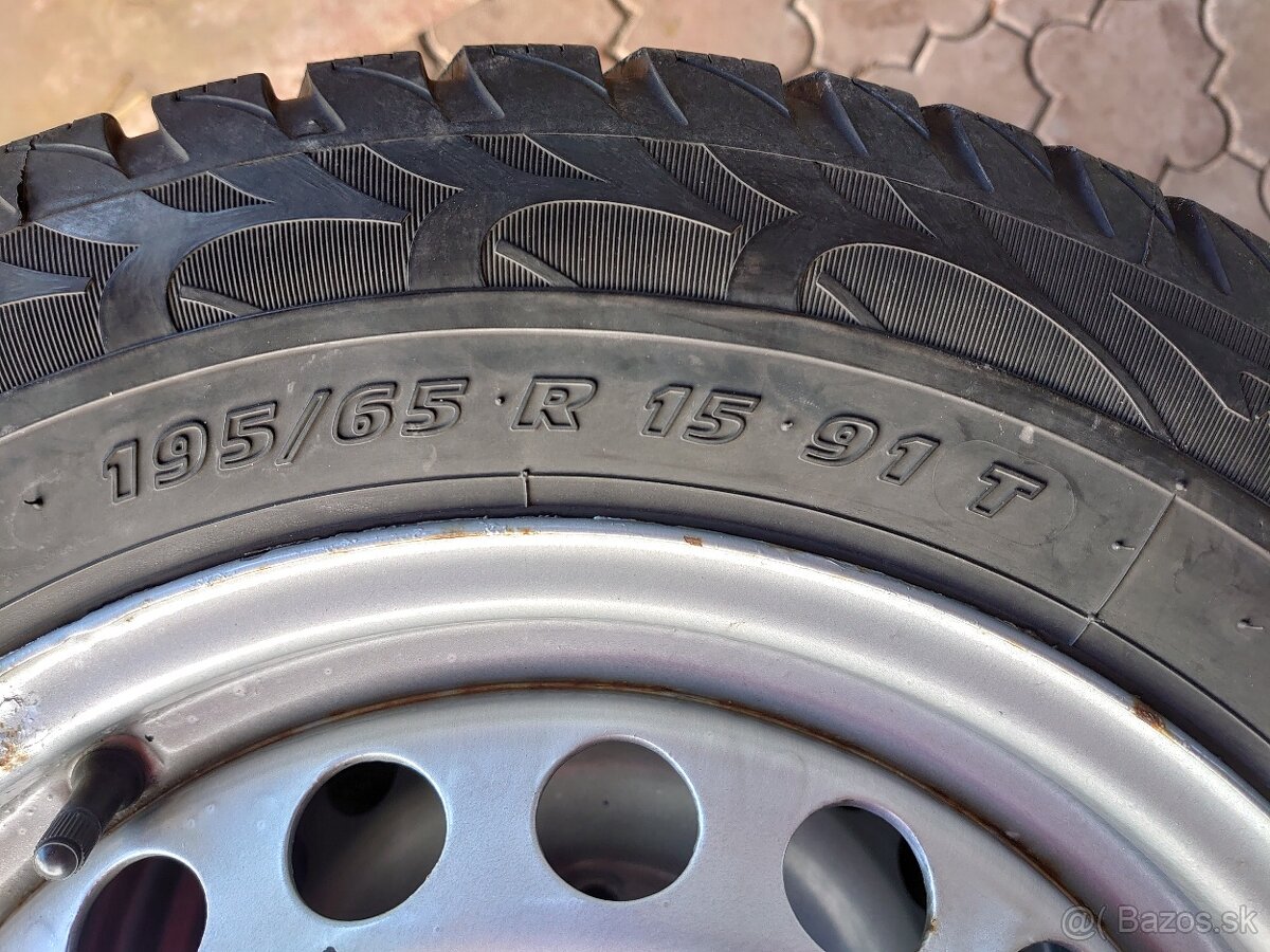 Zimná sada plecháčov 5x112 r15 - 2