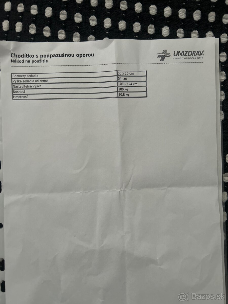 Choditko pre ľudí po operácii chrbtice - 2