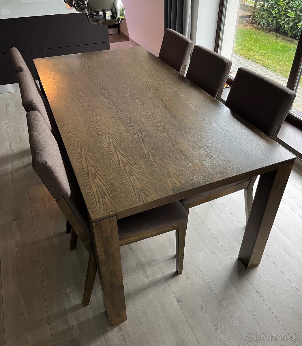 Jedalensky stol a stolicky - 2