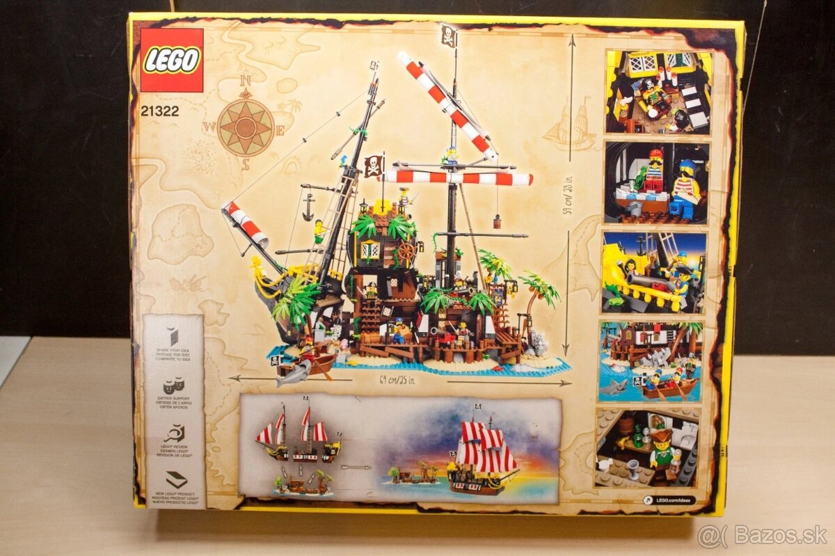 LEGO Ideas Pirates of Barracuda Bay (21322) - 2