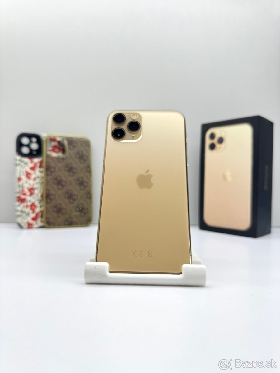iPhone 11 PRO GOLD TOP STAV NOVÁ BATÉRIA 100% - 2