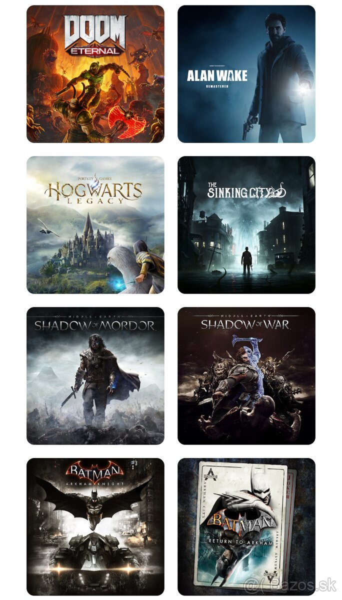 Predám PS5 hernú knižnicu - 2