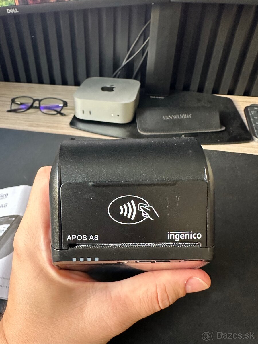 Platobný terminál Ingenico APOS A8 - 2