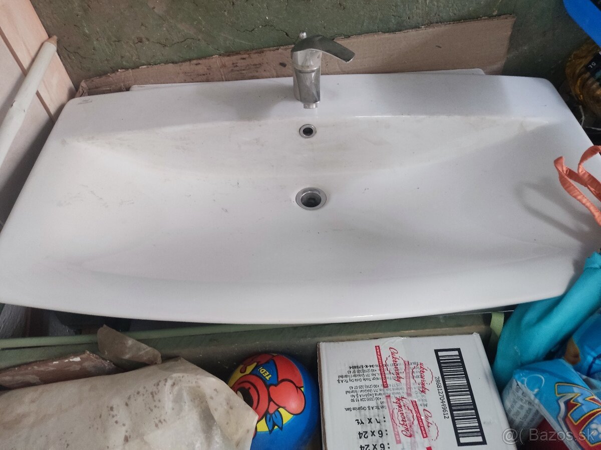 Predám veľké umývadlo+bateria - 2