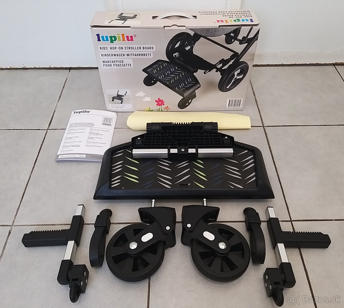 Stupienok LUPILU za kočík - 2