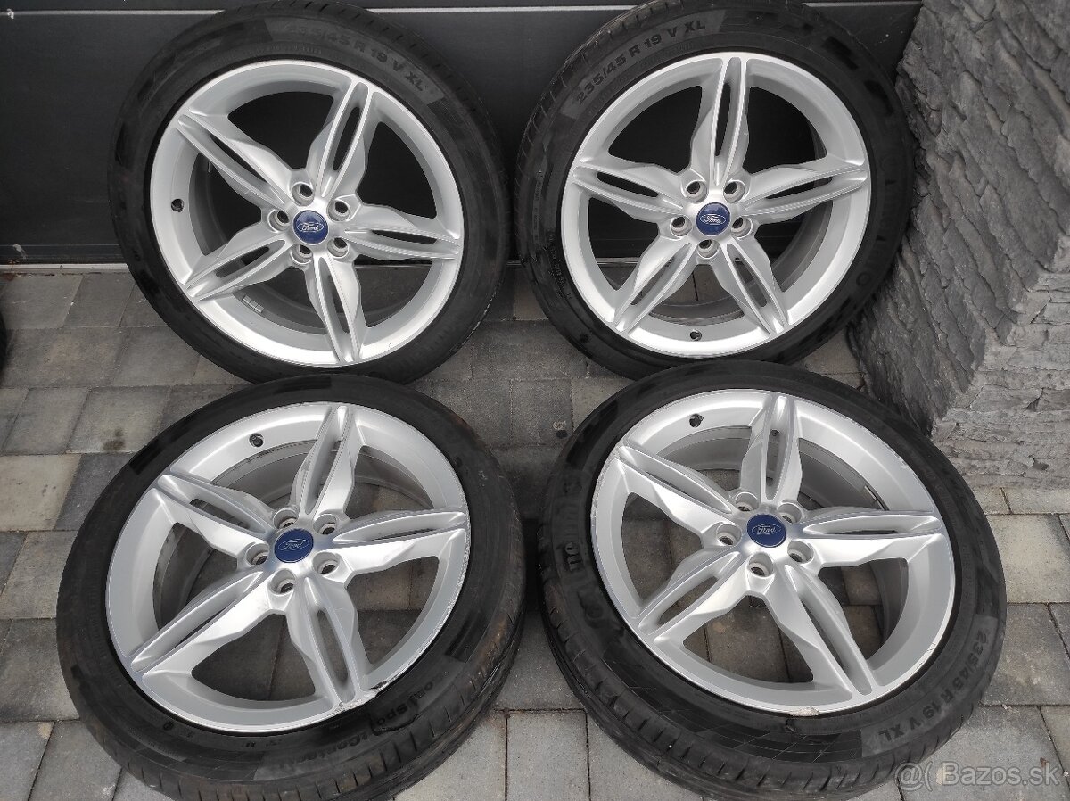 Alu disky 19" 5x108 Ford 235/45 R19 - 2