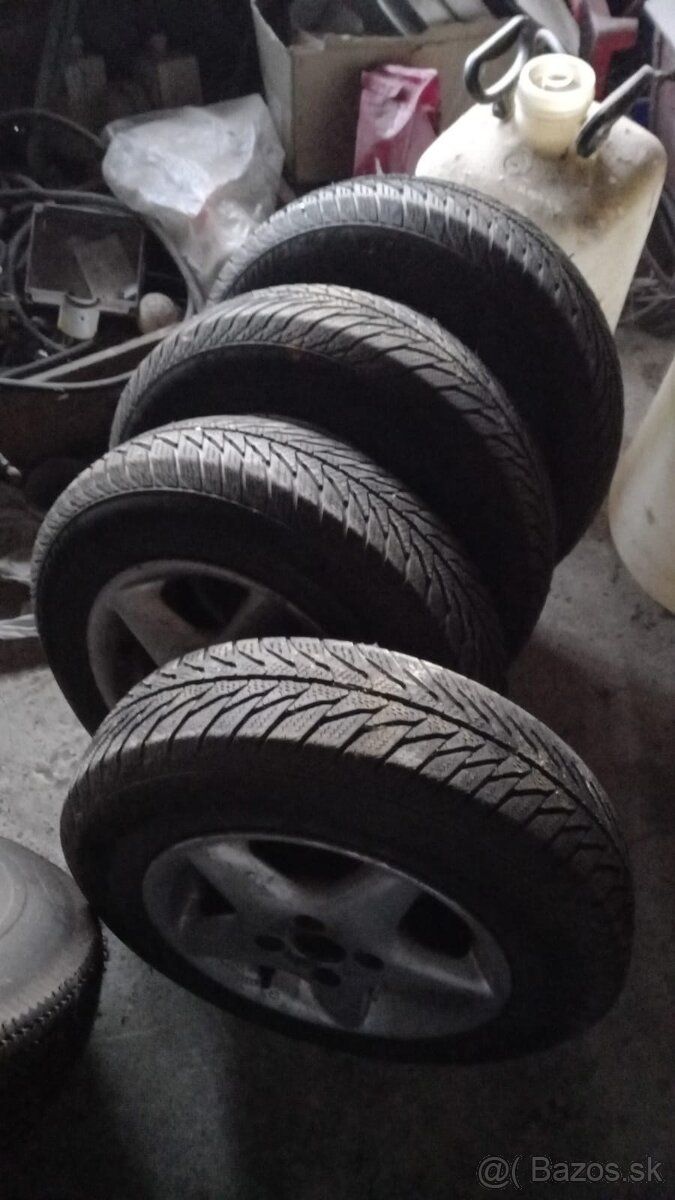 Hliníkové disky s gumami zimnými - 2